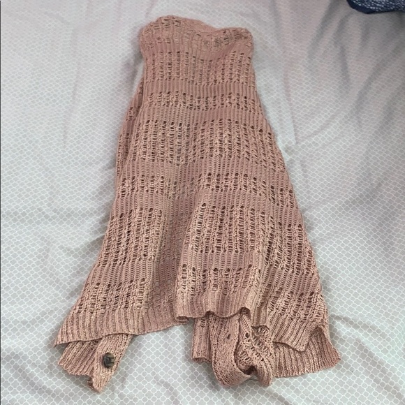 mudd light pink cardigan with buttons - Picture 2 of 2